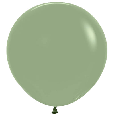 Baloane latex Jumbo Eucalyptus 40cm