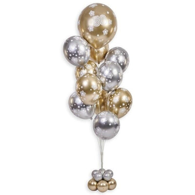 11 Latex Balloon Bouquet Stand 155cm