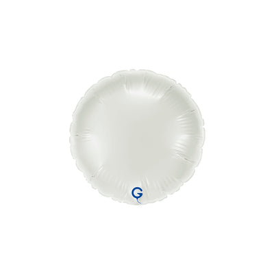 Balon Folie Rotund Alb 10 cm Grabo