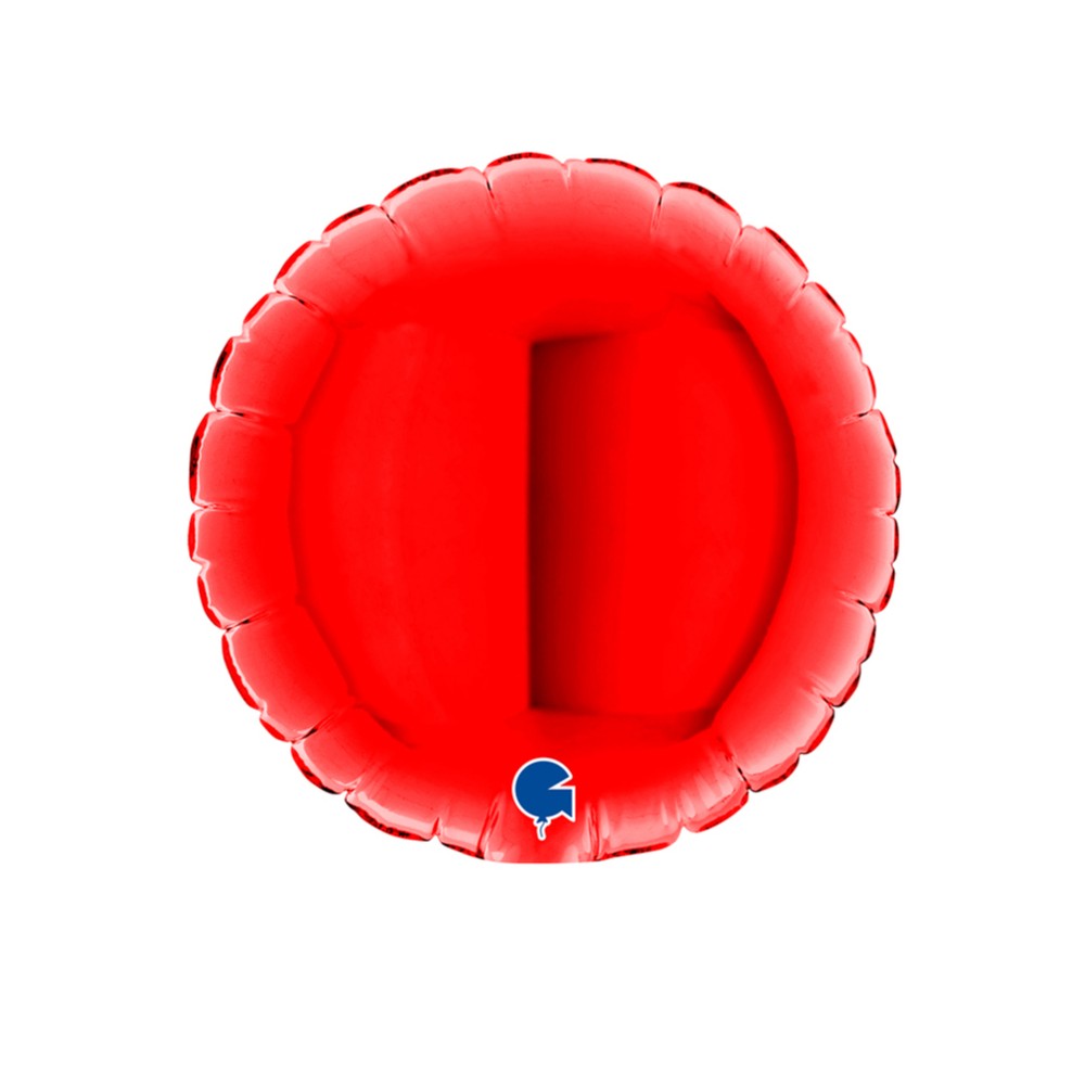 Balon Folie Rotund Rosu 10 cm Grabo