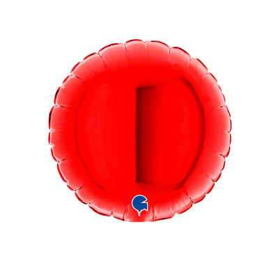 Balon Folie Rotund Rosu 10 cm Grabo