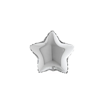 Balon Folie Stea Argintie 10 cm Grabo