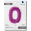 JUMBO FOIL BALLOON NUMBER 0 PURPLE 102 cm Grabo