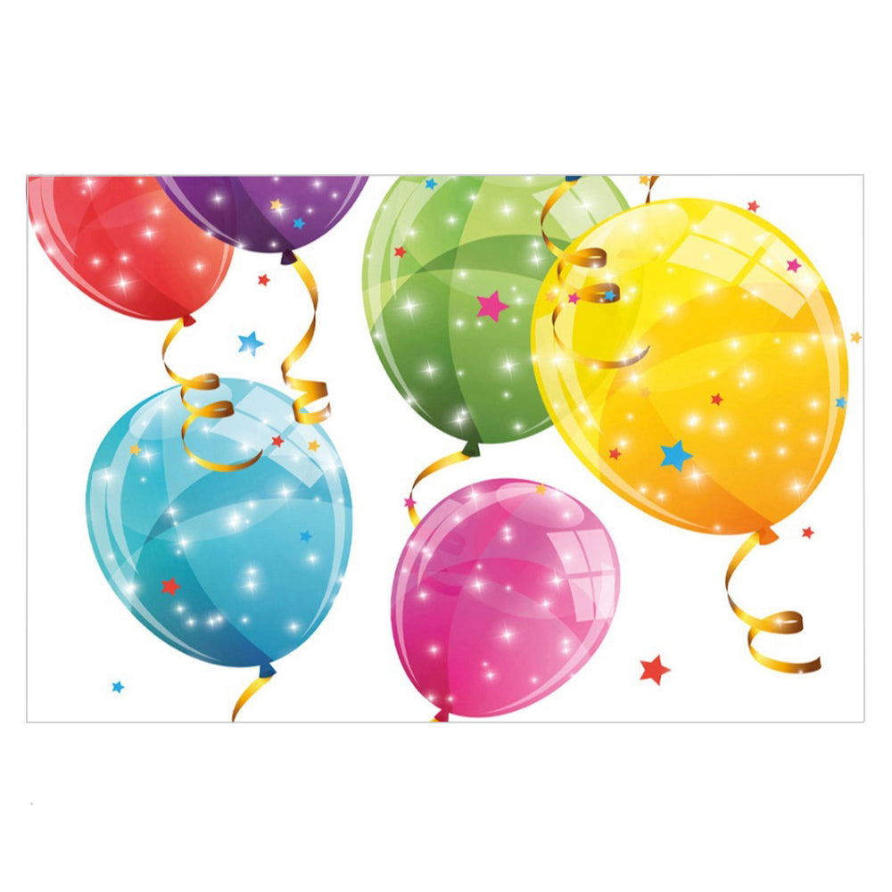 Party tablecloth 120x180cm colorful balloons Plastic