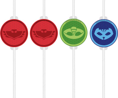 Set 4 Paie de Bautura cu medalion PJ Masks