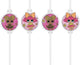 Set 4 Paie de Bautura cu medalion LOL Surprise Glitter MGA