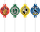 Set 4 Paie de Bautura cu medalion Harry Potter Hogwarts