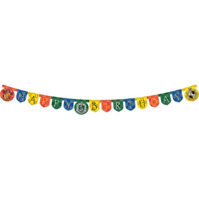 Banner Petrecere Happy Birthday Harry Potter Hogwarts