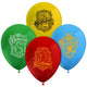 Set 8 Baloane Latex 28cm Harry Potter Hogwarts