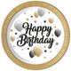 Set of 8 Milestone Party Plates 23cm