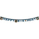 Banner Petrecere Happy Birthday Rocket Space