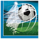Set 20 Servetele Hartie 33x33cm Fotbal