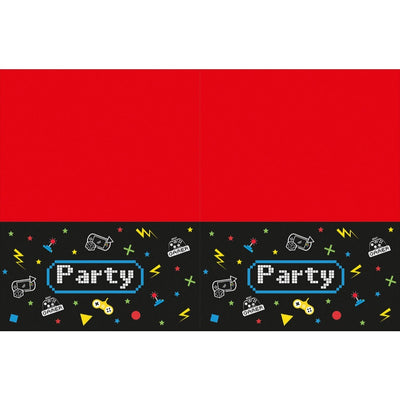 Party tablecloth 120x180cm Gaming