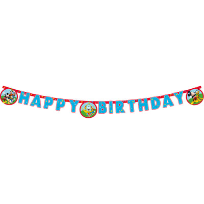 Banner Petrecere Happy Birthday Disney Mickey Rock the House
