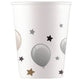 Set of 8 Party Cups 200ml Milestone
