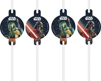 Set 4 Paie de Bautura cu medalion Star Wars Galaxy