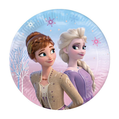 Set 8 Farfurii Petrecere 20cm Disney Frozen 2 Wind Spirit