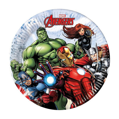 Set 8 Farfurii Petrecere 20cm Marvel Avengers Infinity Stones