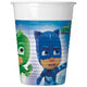 Set of 8 Party Cups 200ml PJ Masks