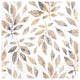 Set of 20 Paper Napkins 33x33cm Leafs