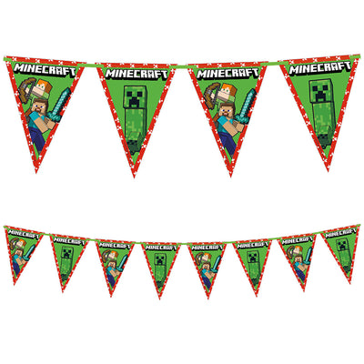 Minecraft Party Banner Flags