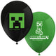 Set of 8 Latex Balloons 28cm Minecraft