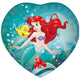 Balon Folie 46cm Inimioara Ariel