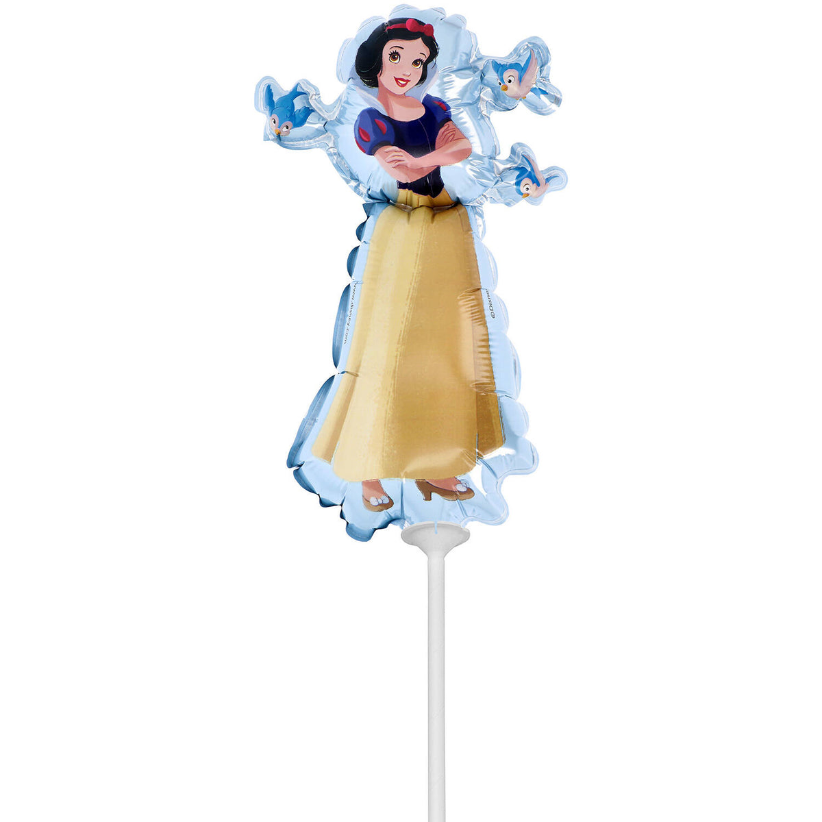 Balon Folie Mini Figurina Alba ca Zapada 23cm (AER)
