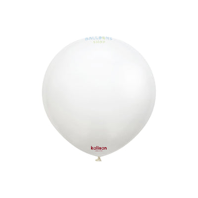 Baloane latex 13cm Alb Standard 2312