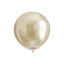 Baloane latex 13cm Mirror White Gold Kalisan 5011