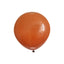 Balloons latex 13cm Rust Orange Retro Kalisan 8001