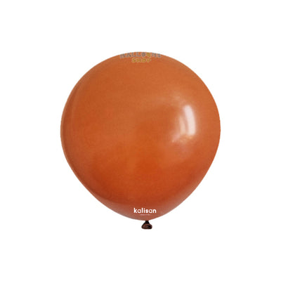 Baloane latex 13cm Rust Orange Retro Kalisan 8001