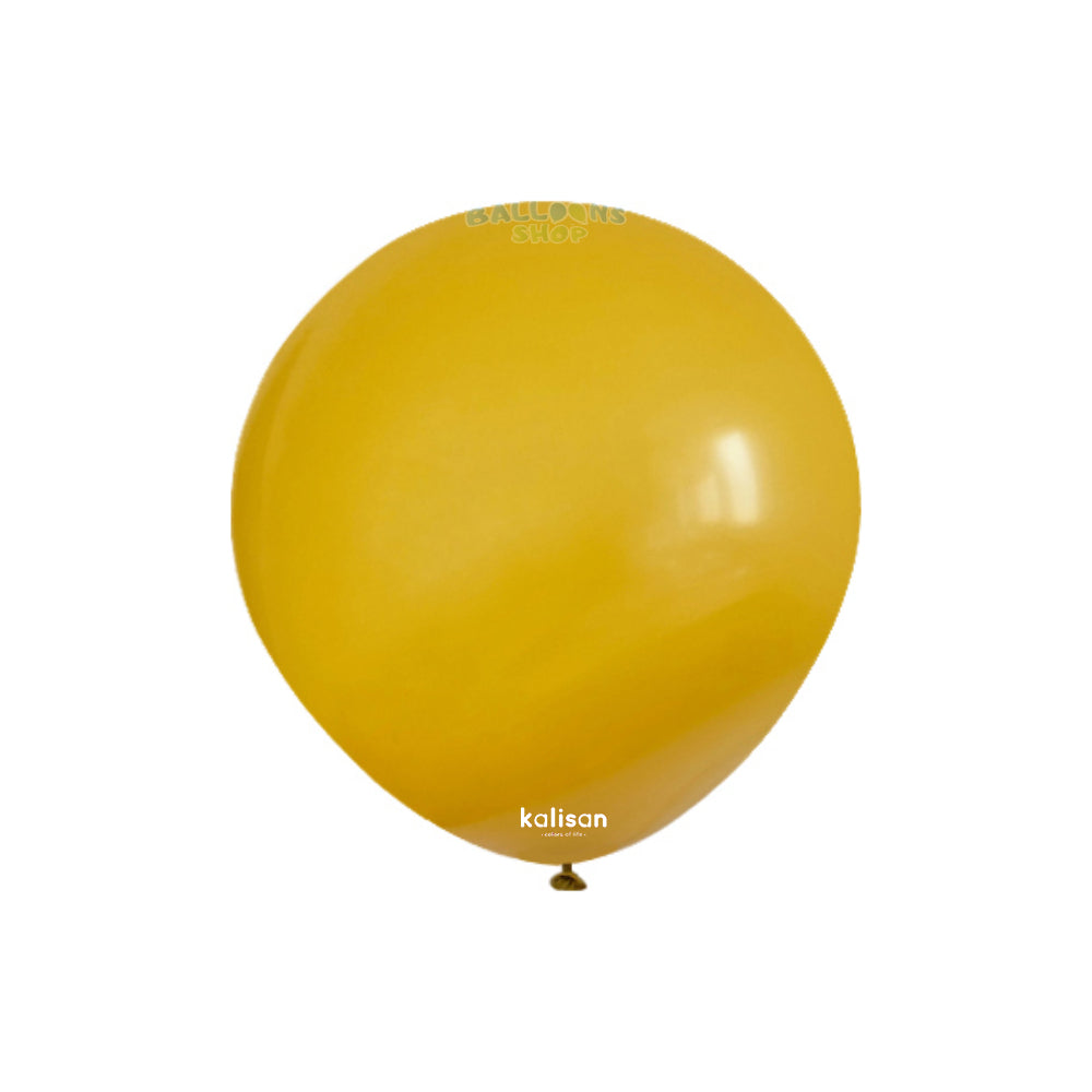 Latex Balloons 5" Mustard Retro Kalisan 8002