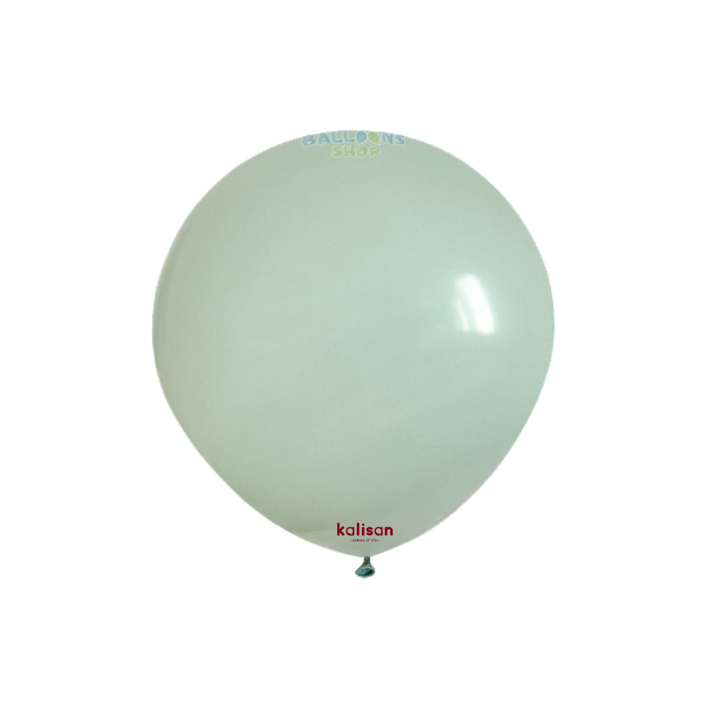 13cm Winter Green Retro Kalisan Latex Balloons 8007
