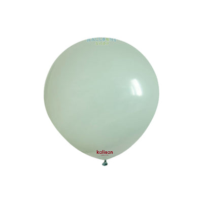 13cm Winter Green Retro Kalisan Latex Balloons 8007