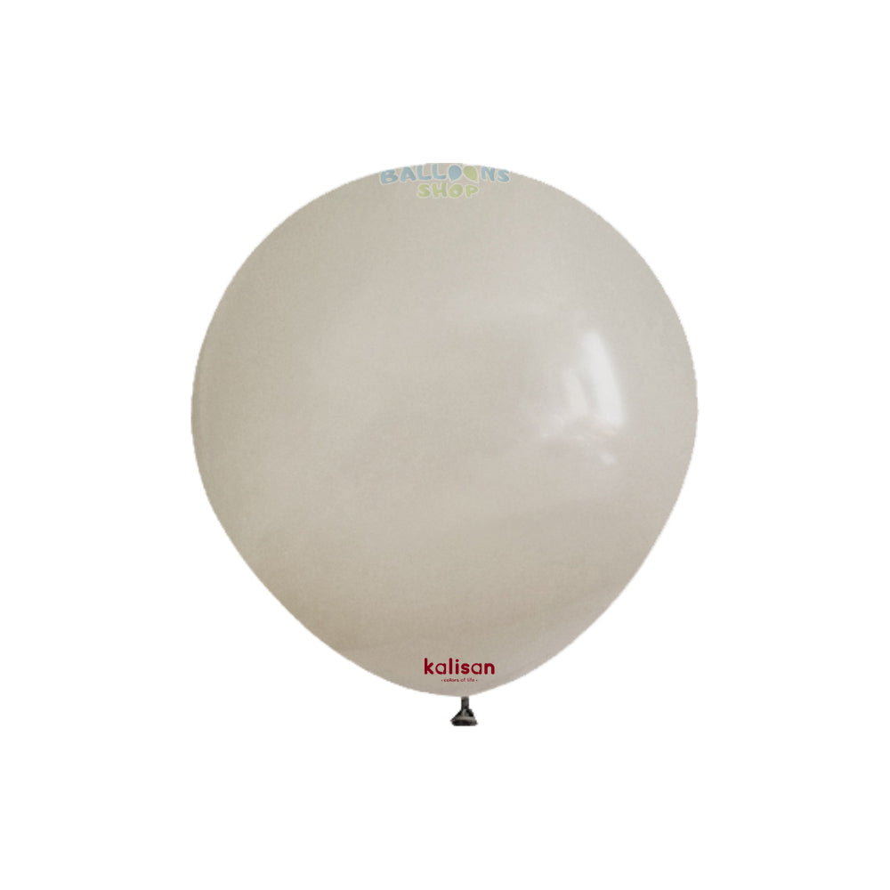 Balloons latex 13cm Stone Grey Retro Kalisan 8010