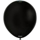 Baloane latex 30cm Negru Standard 2332
