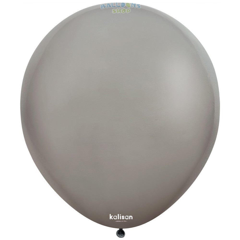 Baloane latex 30cm Gri Standard 2335