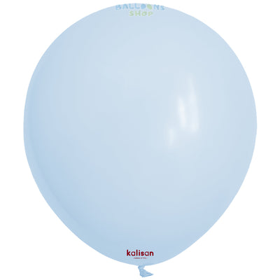 Latex Balloons 30cm Macaron Pale Baby Blue Kalisan 3007