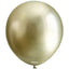 Latex Balloons 30cm Mirror Green Gold Kalisan 5012