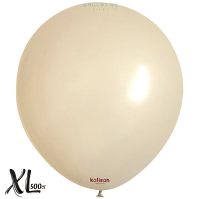 SET 500 Baloane Latex 30cm White Sand Retro XL 8015