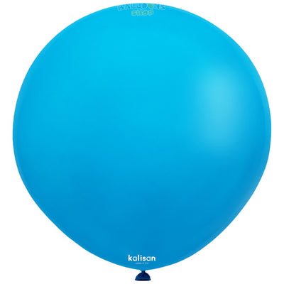 45cm Jumbo Latex Balloon Baby Blue Standard 2328