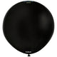 Balon Jumbo Latex 45cm Negru Standard 2332