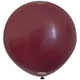 Balon Jumbo Latex 45cm Burgundy Standard 2340