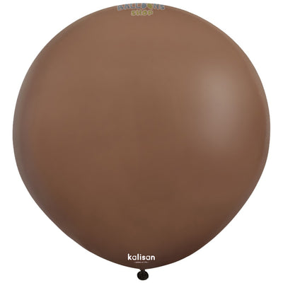 Jumbo Latex Balloon 45cm Chocolate Brown Standard 2345