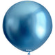 Balon Jumbo Latex 45cm Blue Mirror 5005 Kalisan