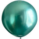 Balon Jumbo Latex 45cm Verde Mirror 5006 Kalisan