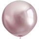 Balon Jumbo Latex 45cm Pink Gold Mirror 5013 Kalisan