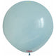 Jumbo Latex Balloon 45cm Blue Glass Retro 8004