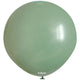Jumbo Latex Balloon 45cm Sage Green Retro 8006